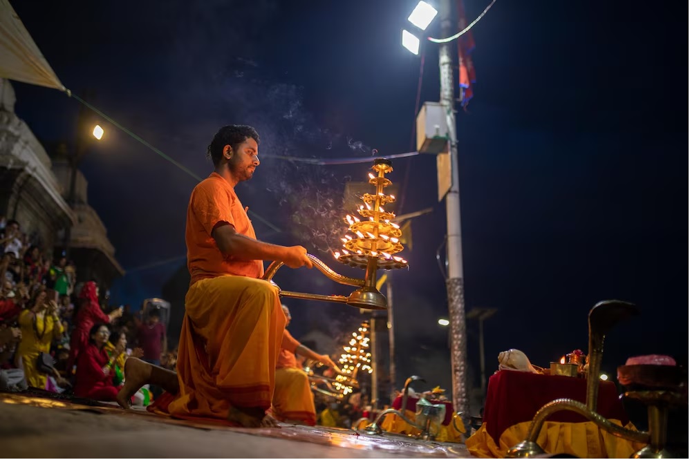 Night Ganga Aarti