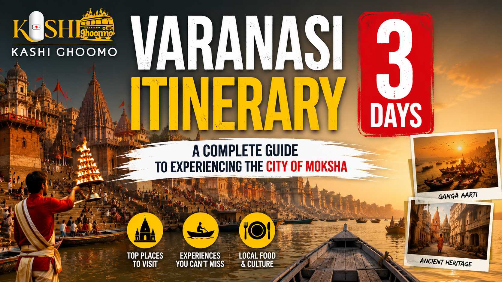 Varanasi Itinerary 3 Days
