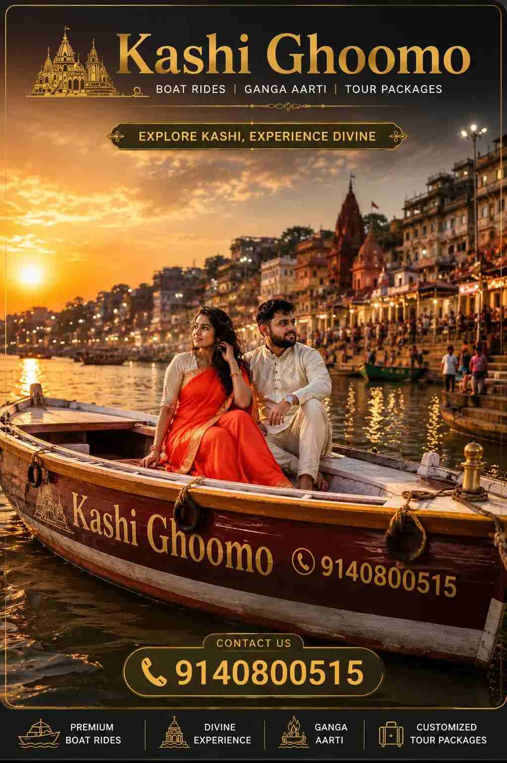Dev deewali couple booking separate boat