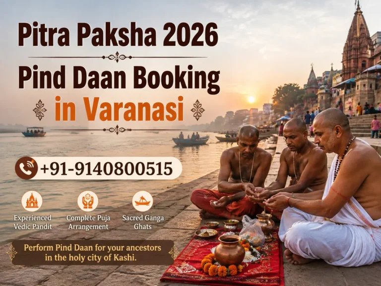 Pitra Paksha 2026 Pind Daan Booking in Varanasi