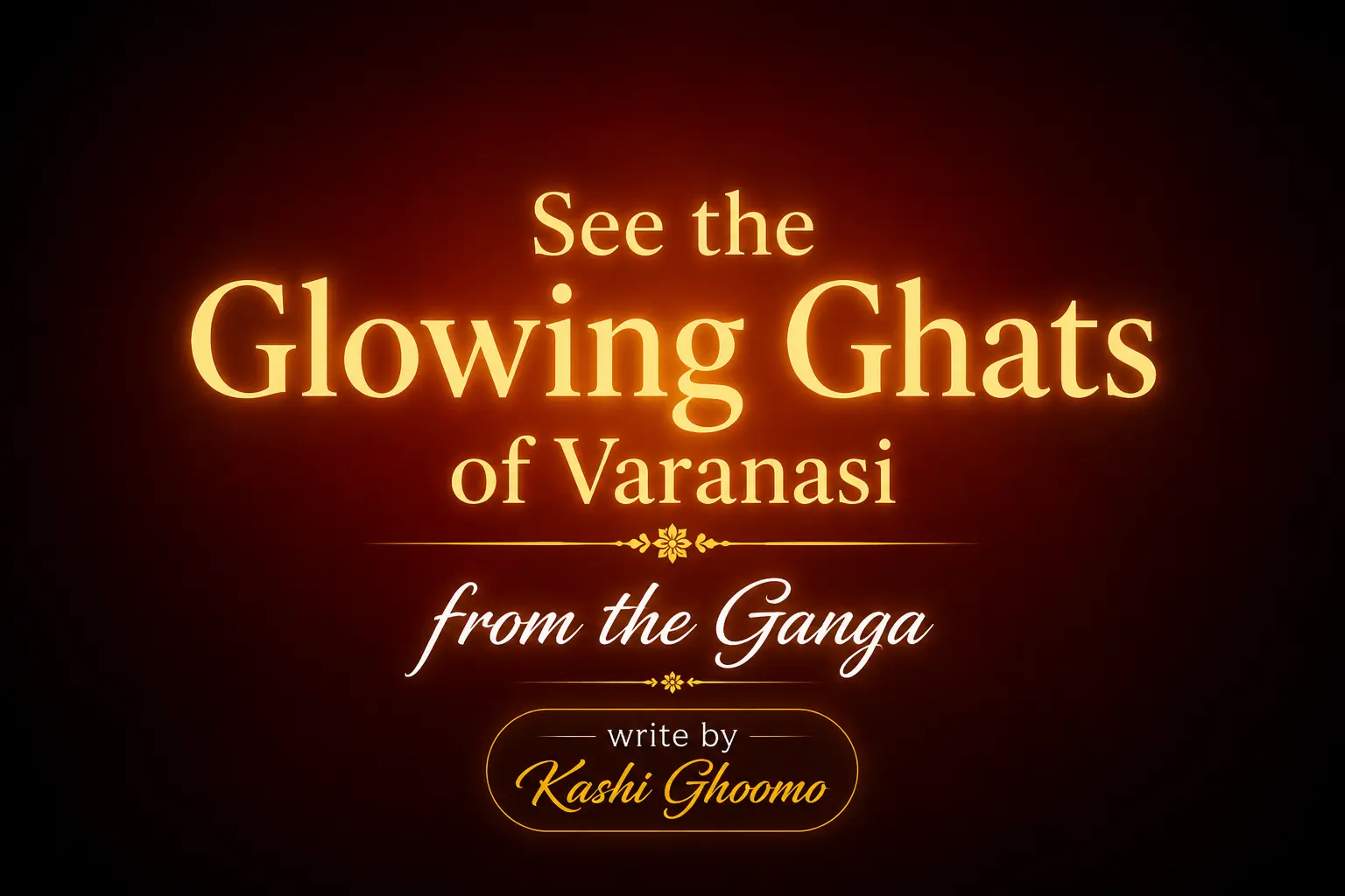 |Dev Deepawali 2026 Advance Booking Open | Laser Show & Ganga Aarti